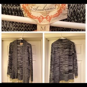 Long Sleeve Long Open Cardigan